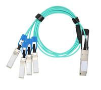 Cavo Ottico Attivo AOC 100G, Distanza di Trasmissione di 1 Metro Cavo QSFP28 Ad Alta Velocità da 100G a 4 SFP28 Per L'industria Domestica
