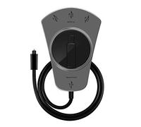 Cavo Ottico Audio Digitale, EMK 1 Way In 3 Out Interruttore Manuale Splitter Switch Fibra Ottica Cavo Toslink per Cavo Audio Ottico Lettori DVD compatibili, DAT, Registratori CD Audio