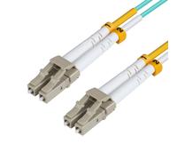 Cavo ottico duplex OM3 LSZH Micro Connect LC-LC - 30m - Blu