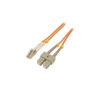 Cavo ottico OM2 LC/UPC-SC/UPC 3m LSZH 54041