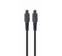 Gembird Toslink, 1m cavo audio Nero
