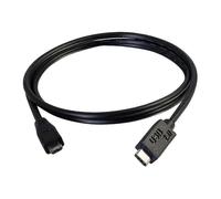 Cavo PARK3m USB 2.0 USB Tipo C a USB Micro B M/M - Cavo USB C Nero - Cavo USB - Micro-USB Tipo B (M)