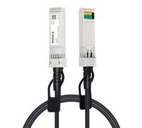 Cavo passivo SFP+ DAC Twinax SFP+ a SFP+ a SFP+ a collegamento diretto in rame per Cisco SFP-H10GB-CU1M, Meraki, Ubiquiti UniFi, Mikrotik, Intel, Fortinet, Netgear, D-Link, TP-Link e altro ancora 1 m