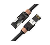 Cavo Patch 30 gauge multicolore 26AWG Black Cord + Pink Ring (2ft) 2 FT (26AWG) - 1 Pack (7.46)