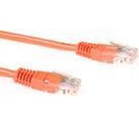 Cavo patch ACT Orange U/UTP CAT6 da 20 metri con connettori RJ45 CAT6 U/UTP ORANGE 20.00M (IB1520) NEW