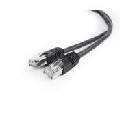 Cavo patch CableXpert FTP Cat5e nero 0,5 m PP22-0,5M/BK NEW