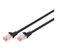 Digitus Cavo patch RJ-45 M a RJ-45 M DK-1644-020/BL Cat-6 S/FTP LS0H 2 m Nero