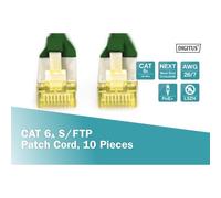 E_0015_ 9702092000 Digitus Digitus Cavo patch CAT 6A S/FTP, 10 pezzi Inf