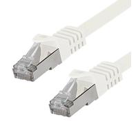 Cavo patch Cat.7 LAN Cavo connettore RJ45 Cat.6a bianco 2 m