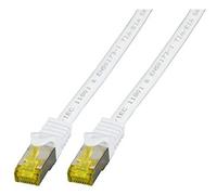 Cavo Patch Cat.7 Plug RJ45 6A S/FTP LSZH 0,5m Bianco