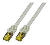 Cavo Patch Cat.7 Plug RJ45 6A S/FTP LSZH 0,5m Grigio