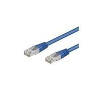 Cavo patch CAT5e 0,5 m blu SF/UTP 2xRJ45, PVC, CCA NEW