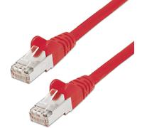 Cavo Patch Cat5e F/UTP Schermato Rosso 2m - Intellinet ICOC F5E-020-RE