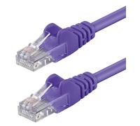 Cavo patch Cat5e U/UTP 3m viola Goobay ICOC CCA5U-030-VLG
