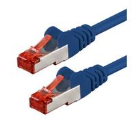Goobay 68270 CAT 6 Cavo Patch, Rete S/FTP (PiMF), Blu, 5m Length
