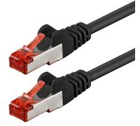 Cavo Patch Cat6 SFTP LSZH 0,25m Nero Rame 100% - Goobay ICOC LS6-0025BKG