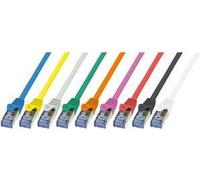 Cavo patch CAT6A 0,5 m nero S/FTP 2x RJ45, LSZH, CU NEW
