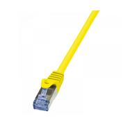Cavo patch CAT6A 2,0 m giallo S/FTP 2x RJ45, LSZH, CU NEW