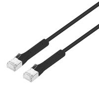 Cavo Patch Cat6A F/FTP 0,3m Nero FlexiBoot Slim - Intellinet ICOC F6A-BD-003B