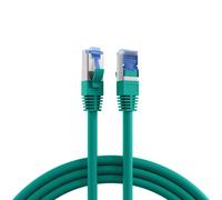 Cavo di Rete Patch in Rame Cat.6A S/FTP TPE Superflex Verde 0,15m