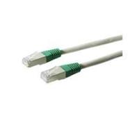 Cavo patch crossover CAT5e 2,0m 2xRJ45, F/UTP, verde-grigio NEW