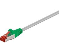 Cavo patch crossover Goobay Cat 6 WADRONIC, S/FTP (PIMF), grigio, verde, grigio-verde, 7,5 m-LSZH senza alogeno, rame (33280) NEW