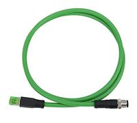 Cavo Patch da M12 a RJ45, Rete 4 Pin Montaggio Femmina Rj45 Ethernet Schermato di Rete Connettore Maschio Ip67 Impermeabile per Applicazioni Industriali Elaborazione Elettronica Energia Solare
