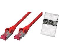 Cavo patch di Shiverpeak S/FTP Cat.6A rosso 0,25 m NEW