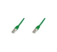 Cavo patch DIGITUS 5e 0,5 m verde CAT5e, U/UTP, 2xRJ45, PVC, CU NEW