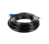 Cavo patch esterno patchcord U/UTP cat.6 CCA nero 10 m 94389