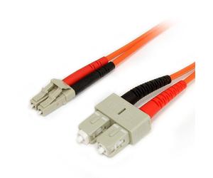 Cavo Patch Fibra Duplex Multimode StarTech 2m LC - SC OM1 LSZH Arancione