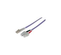 Intellinet 751056 Cavo a fibra ottiche 5 m lc sc om4 viola NEW