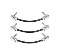 Cavo patch for strumento a pedale effetto chitarra 15/30 cm 12 pollici 1/4(3Pcs 15cm)