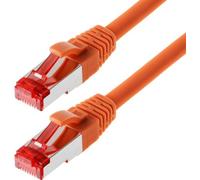 Cavo patch Helos S/FTP Cat 6 arancione 7,5 m