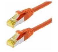 Cavo patch Helos S/FTP Cat 6a arancione 1,0 m