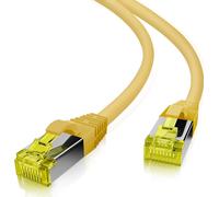 HELOS Cavo patch ultra flessibile S/FTP Cat 6a TPE giallo 15 m