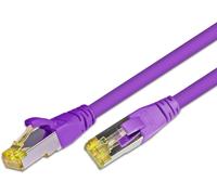 Cavo patch HQ KAT6A, S/FTP, LSOH, Garanzia a vita, Violet NEW