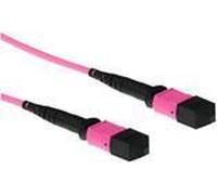 Cavo patch in fibra multimodale ACT da 3 metri 50/125 OM4 polarità B con connettori femmina MTP. 3 m mtp/mpo(f) 50/125 om4 p b