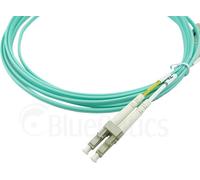 Cavo patch in fibra ottica BlueOptics Duplex LC-UPC/LC-UPC beige 75 metri multimodale G50/125m OM3 attenuazione ingresso inferi NEW