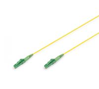 Cavo patch in fibra ottica LC APC/LC APC, simplex, SM 9/125, G657.A02, LSOH, 3 m, giallo