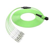 Cavo patch in fibra ottica M-LC, jumper MTP, cavo patch, femmina tipo B, OM5, 8 core, 24 core, 100 G, tipo B 1 m 5 m 10 m 15 m 20 m(Ask us-cusotmized)