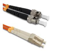 Cavo patch in fibra ottica Qoltec LC/UPC - ST/UPC | Multimodale | 50/125 | OM2 |