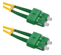 Cavo patch in fibra ottica Qoltec SC/APC - SC/APC | Monomodale | 9/125 | G652D |