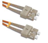 Cavo patch in fibra ottica Qoltec SC/UPC - SC/UPC | Multimodale | 50/125 | OM2 |