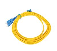 Cavo patch in fibra ottica SC-LC 9,8 piedi, cavo patch in PVC monomodale per trasmissione dati di rete, sistemi di comunicazione in fibra ottica locali e a lunga distanza