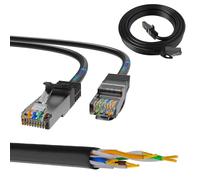 Cavo Patch LAN Extralink Cat.5e FTP 10m, Rame Rete Twisted Pair