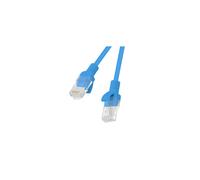 Cavo patch Lanberg UTP cat.5e 0,25 m blu, confezione da 10