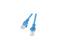 Cavo patch Lanberg UTP cat.5e 0,5 m blu, confezione da 10