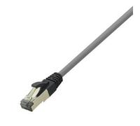 LogiLink Professional Premium - Cavo Patch Cat.8.1, 1 m, Colore: Grigio Chiaro