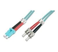 Cavo Fibra Ottica Duplex Om3 50/125 Lc-St Mt. 2